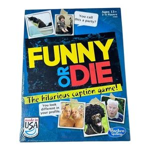 Funny Or Die The Hilarious Caption Board Game by Hasbro